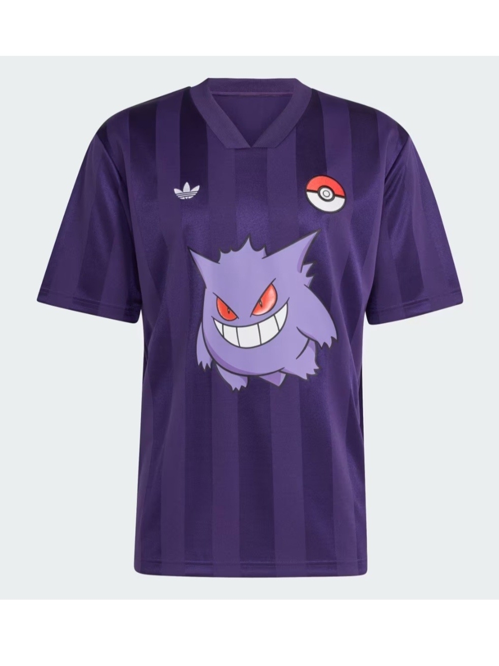Adidas x Pokemon- Purple Gengar Graphic Soccer Tee